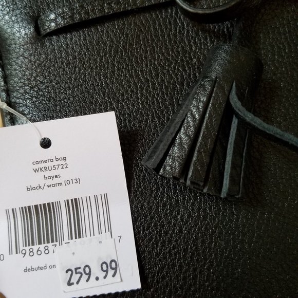 Kate Spade Hayes Camera Bag Crossbody Black Warm - Picture 5 of 8